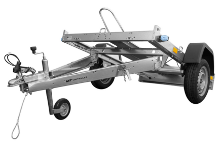 Einschienen-Motorradanhänger ohne Boden